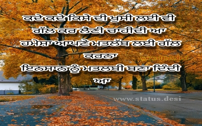 Apne matlab kadna status punjabi background